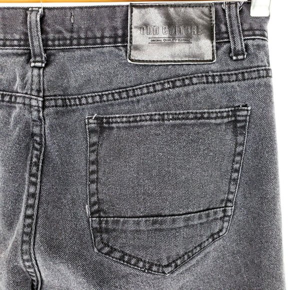 ODD CULTURE Distressed Black Jeans 36x32 Straight - Picture 5 of 7